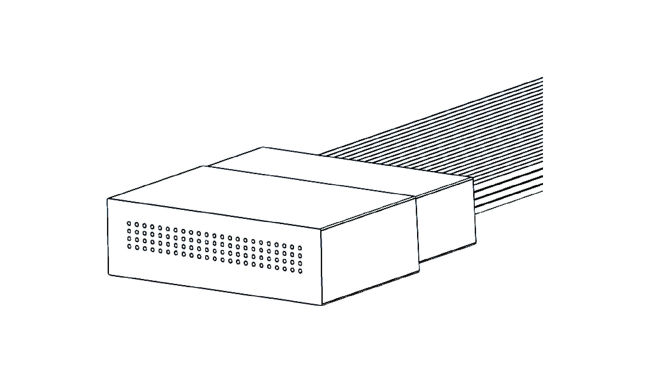 Multi-Row Array by TGV Technology