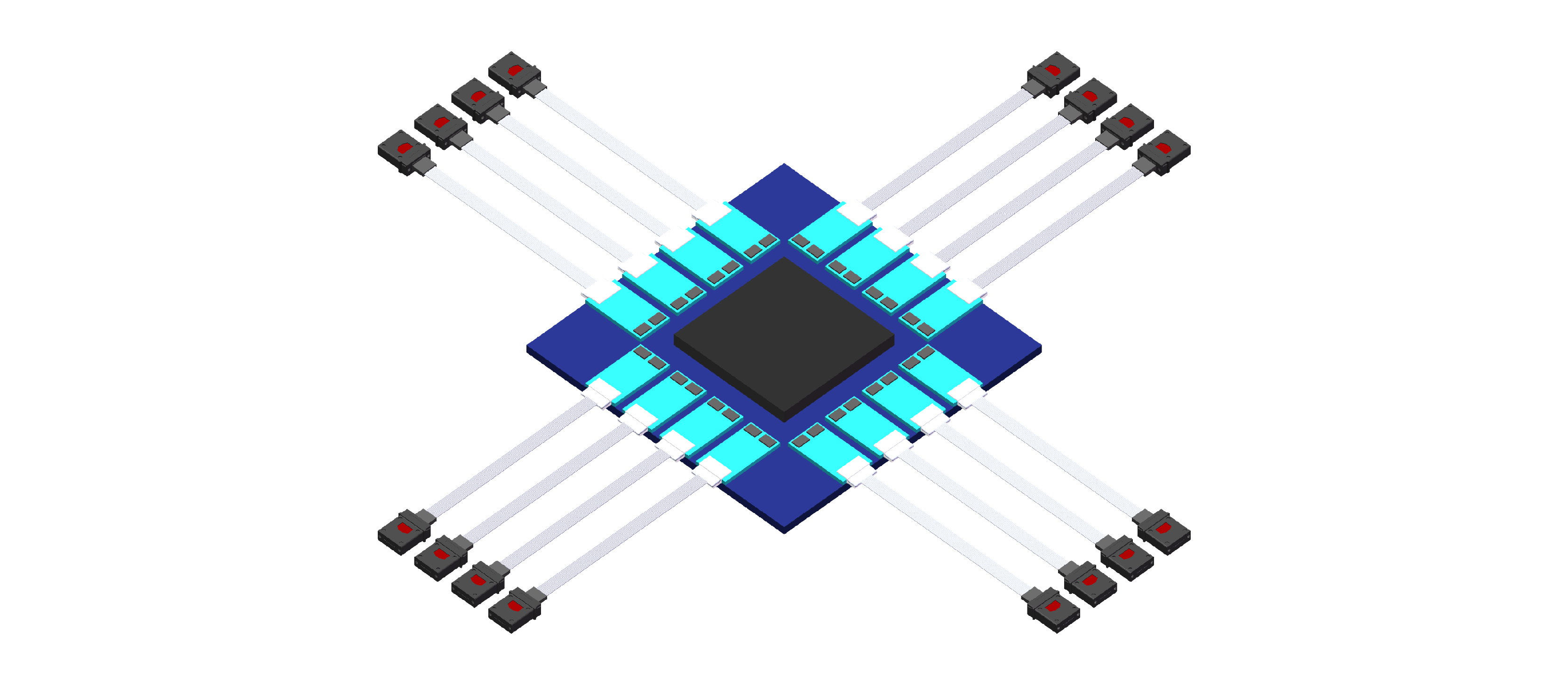 High-Precision FAU for CPO & Silicon Photonics Interconnects