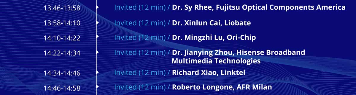 TFLN forum & Technical session held by AFR, Hyperlight at OFC 2024