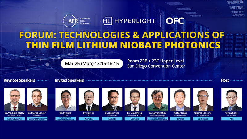 AFR and HyperLight co-host TFLN forum