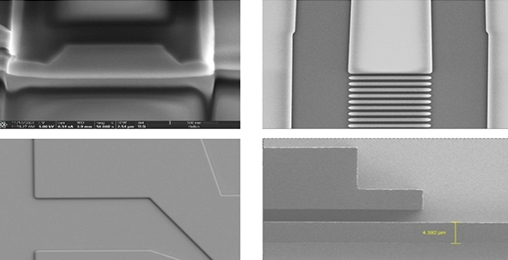 Lithium niobate and electrode processing specialized for 4"/6" heterogenous wafers