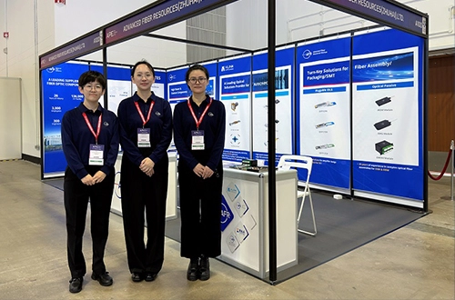 AFR Showcased TFLN Modulator, FAU and Pluggable OLS at APE 2026