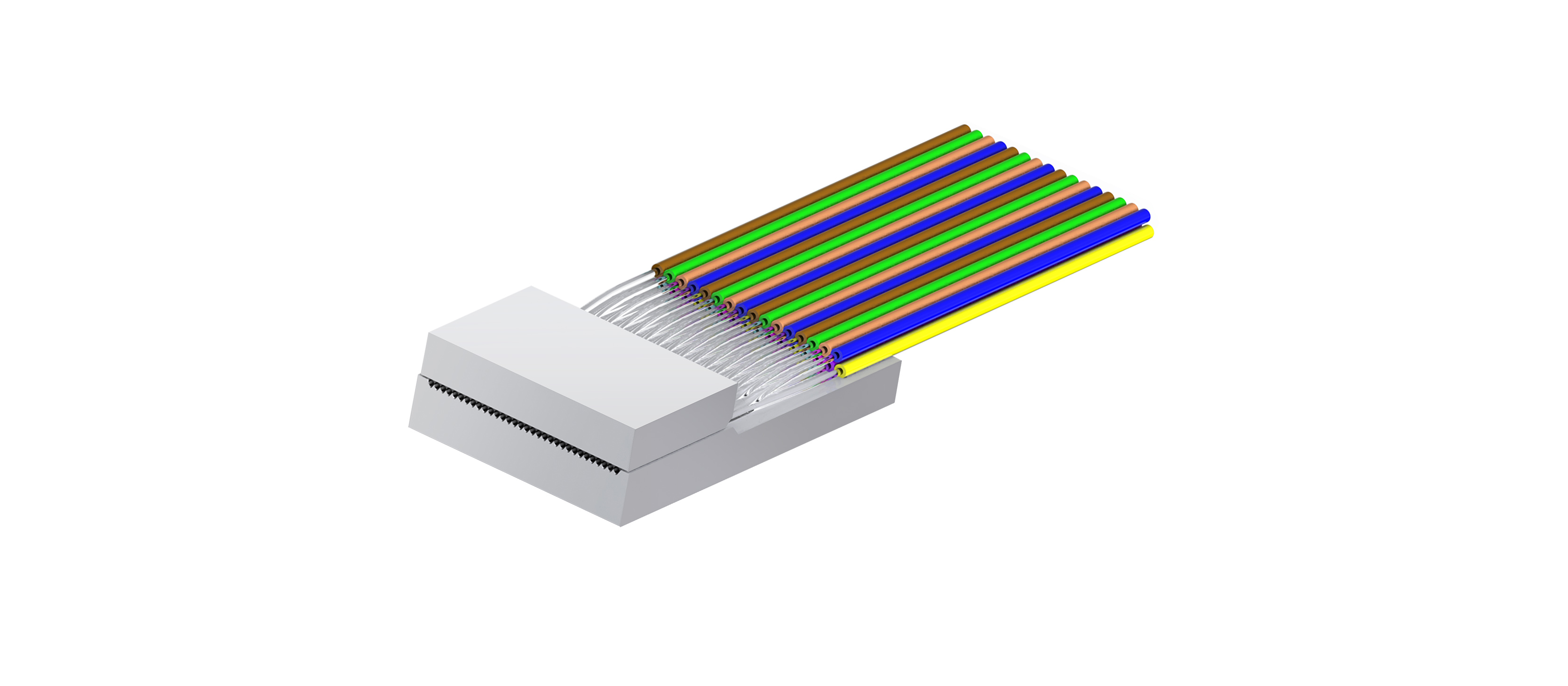High-Density Fiber Array Unit (FAU)